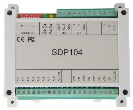 PLC、RTU、远程IO模块、DP通讯接口、8AI 4AO 2DI混合模块